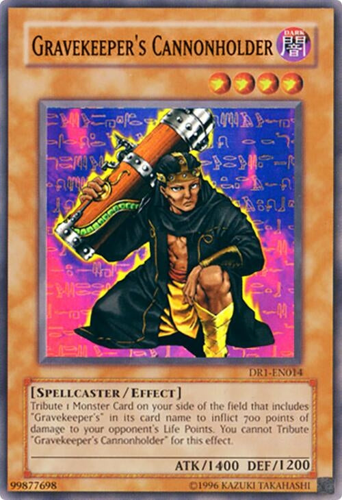 Image for Gravekeeper's Cannonholder (Dark Revelation Volume 1) (DR1-EN014) - YuGiOh