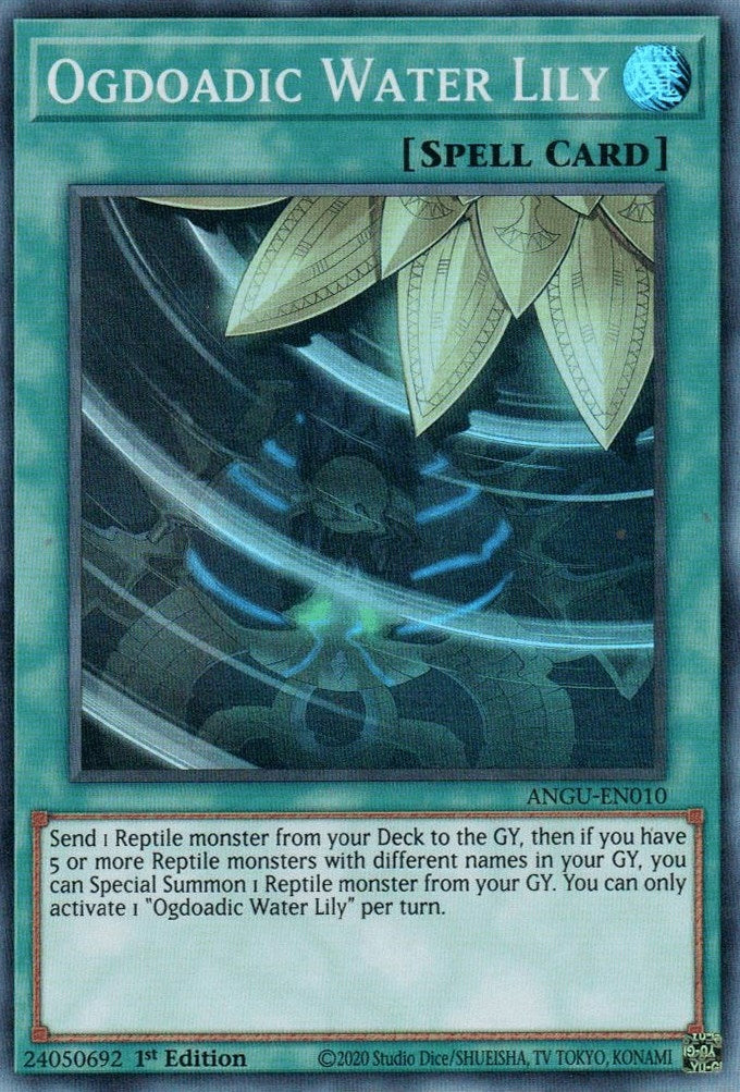 Image for Ogdoadic Water Lily (Ancient Guardians) (ANGU-EN010) - YuGiOh