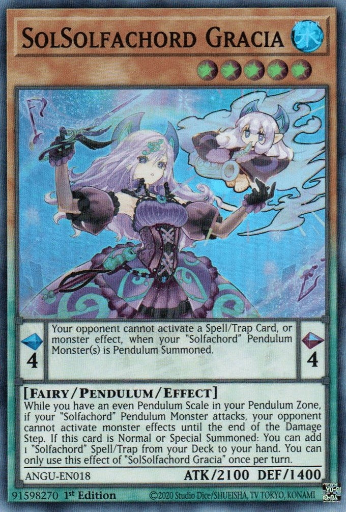 Image for SolSolfachord Gracia (Ancient Guardians) (ANGU-EN018) - YuGiOh
