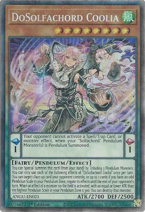 Image for DoSolfachord Coolia (CR) (Ancient Guardians) (ANGU-EN021) - YuGiOh