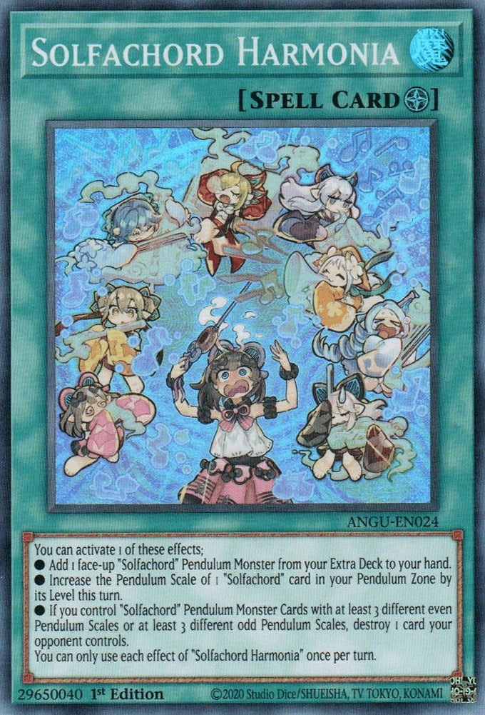 Image for Solfachord Harmonia (Ancient Guardians) (ANGU-EN024) - YuGiOh
