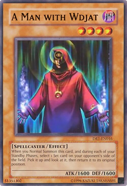 Image for A Man with Wdjat (Dark Revelation Volume 1) (DR1-EN016) - YuGiOh