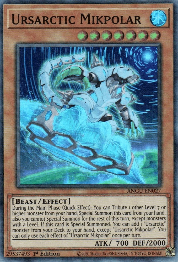 Image for Ursarctic Mikpolar (Ancient Guardians) (ANGU-EN027) - YuGiOh