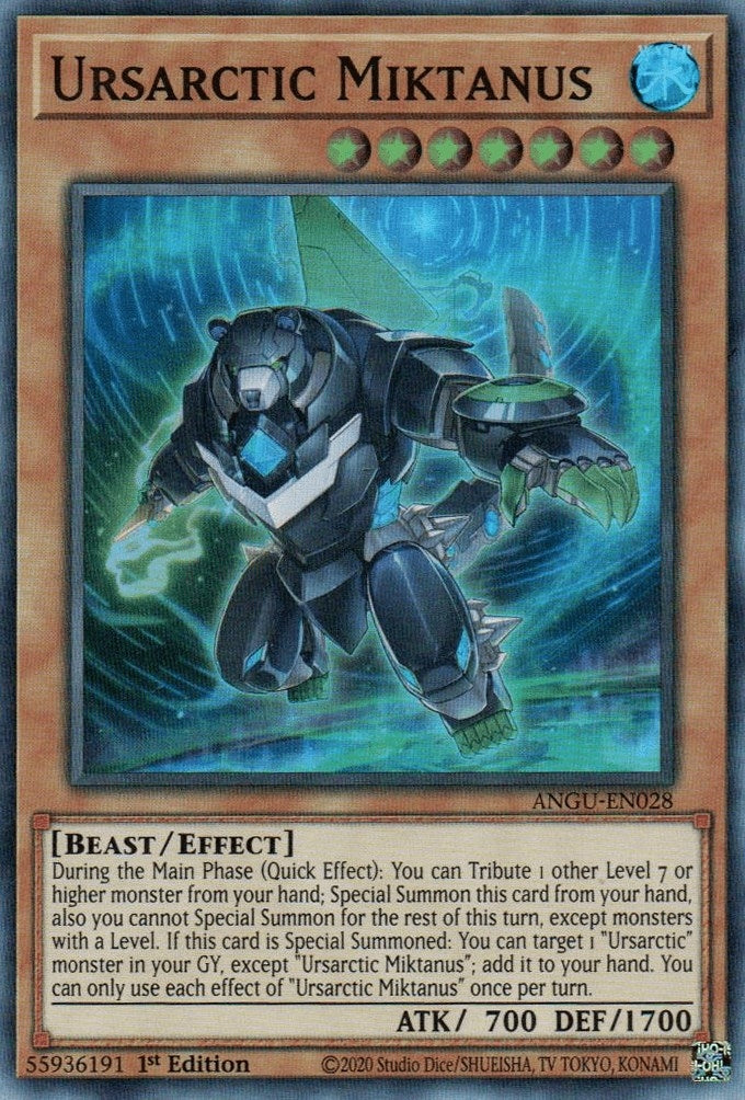 Image for Ursarctic Miktanus (Ancient Guardians) (ANGU-EN028) - YuGiOh