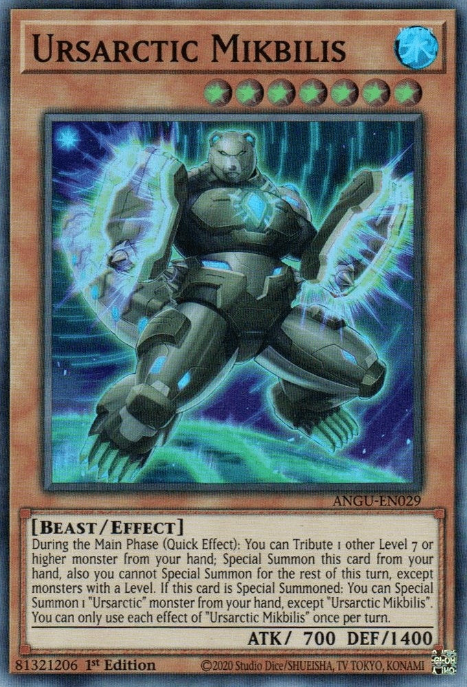 Image for Ursarctic Mikbilis (Ancient Guardians) (ANGU-EN029) - YuGiOh