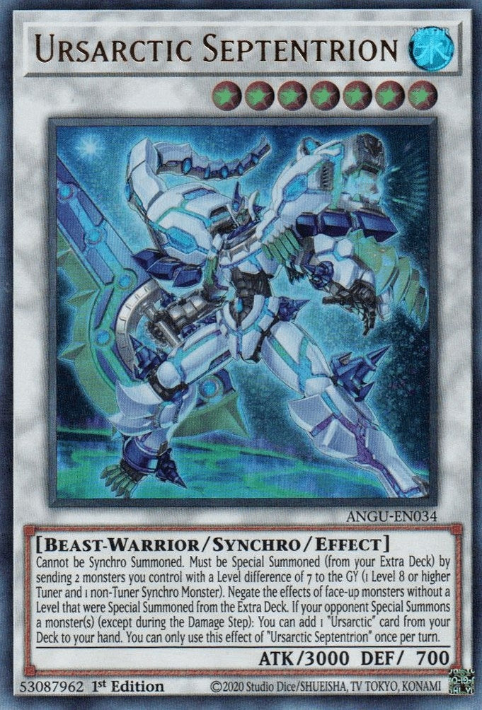 Image for Ursarctic Septentrion (Ancient Guardians) (ANGU-EN034) - YuGiOh