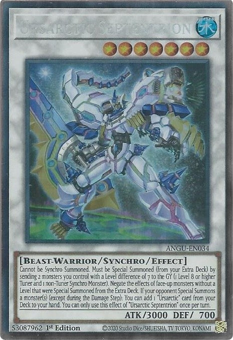 Image for Ursarctic Septentrion (CR) (Ancient Guardians) (ANGU-EN034) - YuGiOh