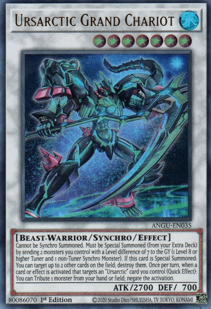 Image for Ursarctic Grand Chariot (Ancient Guardians) (ANGU-EN035) - YuGiOh