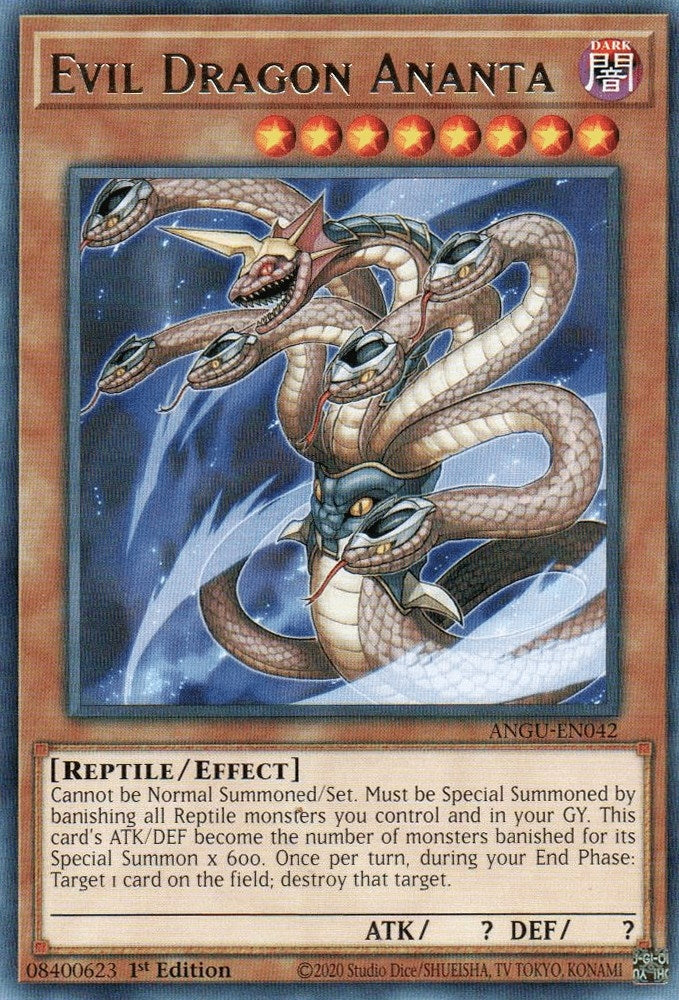 Image for Evil Dragon Ananta (Ancient Guardians) (ANGU-EN042) - YuGiOh