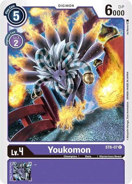 Image for Youkomon (ST-6) (ST6-07 C) - Digimon Card Game