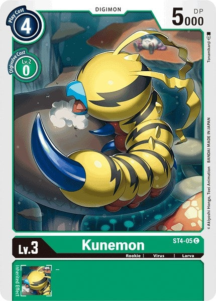 Image for Kunemon (ST-4) (ST4-05 C) - Digimon Card Game
