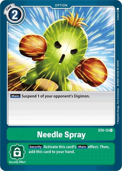 Image for Needle Spray (ST-4) (ST4-15 C) - Digimon Card Game