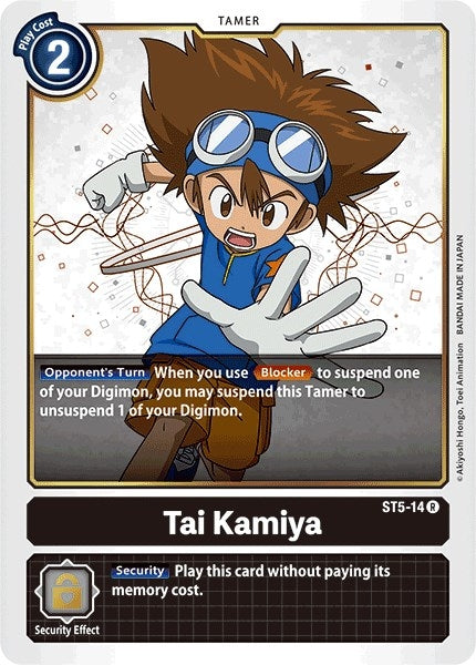Image for Tai Kamiya (ST-5) (ST5-14 R) - Digimon Card Game