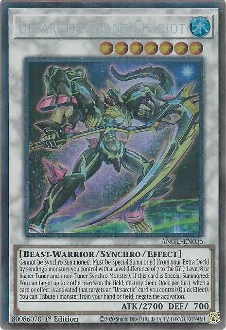Image for Ursarctic Grand Chariot (CR) (Ancient Guardians) (ANGU-EN035) - YuGiOh