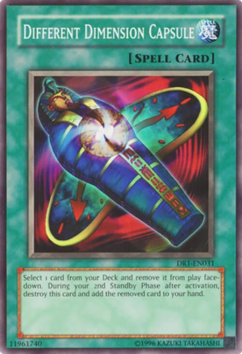 Image for Different Dimension Capsule (Dark Revelation Volume 1) (DR1-EN031) - YuGiOh