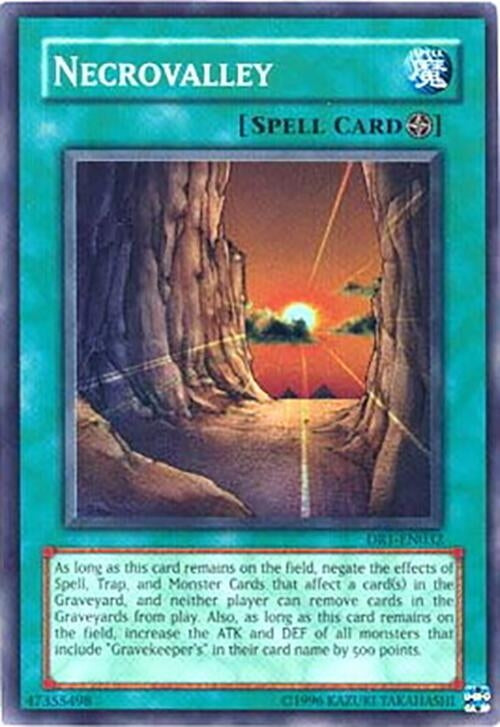 Image for Necrovalley (Dark Revelation Volume 1) (DR1-EN032) - YuGiOh