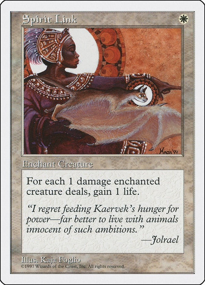 Image for Spirit Link (Fifth Edition) - Magic: The Gathering