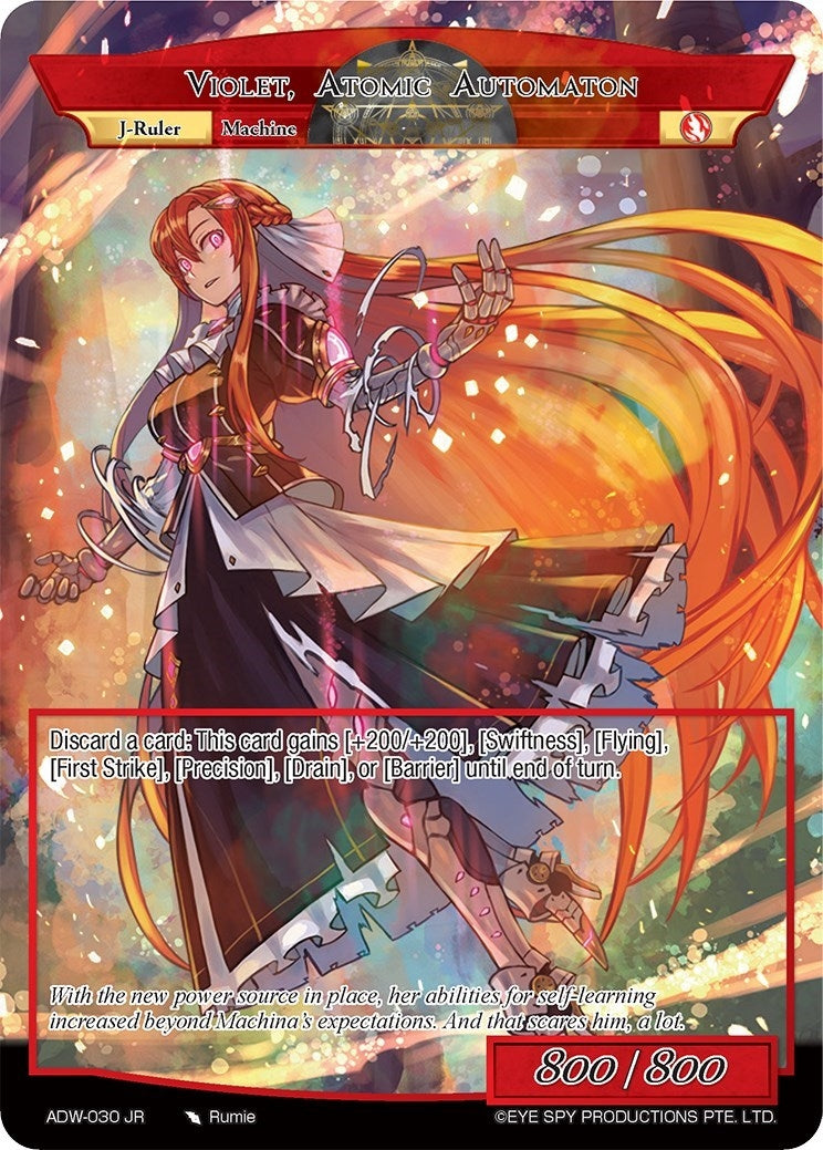 Image for Violet, Atomic Automaton (Assault into the Demonic World) (ADW-030 RR/JR) - Force of Will