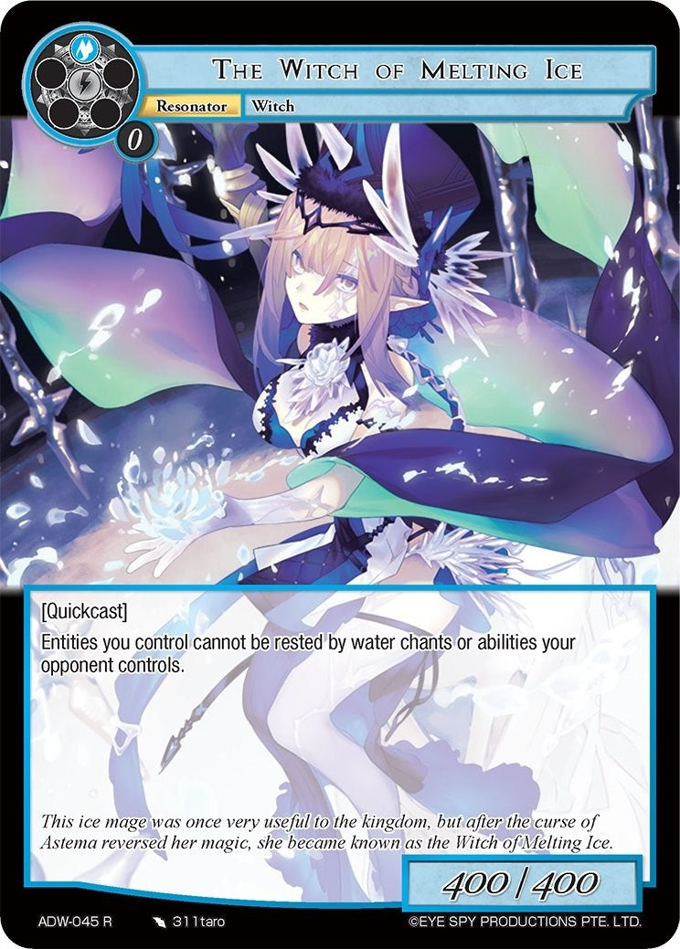 Image for The Witch of Melting Ice (Assault into the Demonic World) (ADW-045) - Force of Will