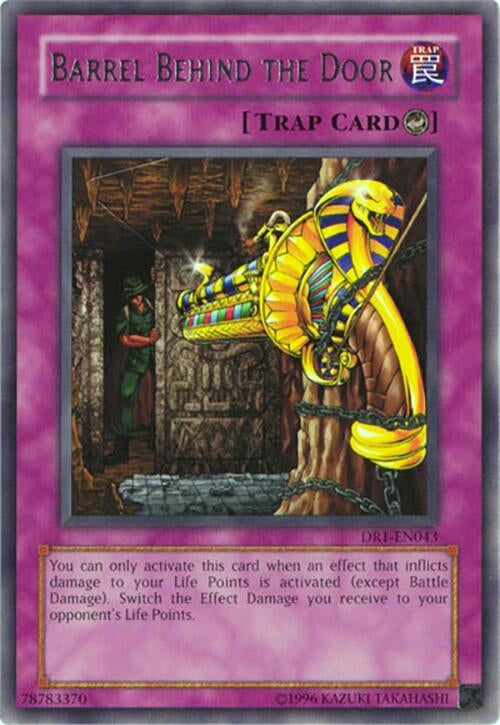 Image for Barrel Behind the Door (Dark Revelation Volume 1) (DR1-EN043) - YuGiOh