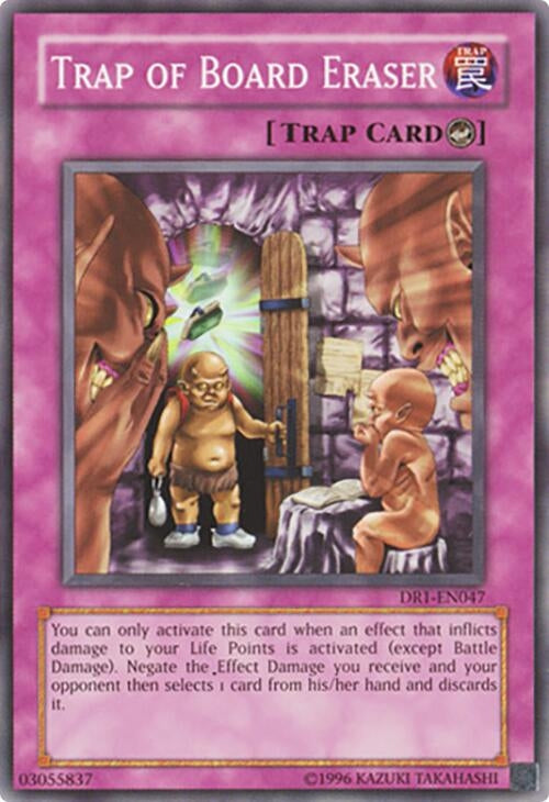 Image for Trap of Board Eraser (Dark Revelation Volume 1) (DR1-EN047) - YuGiOh