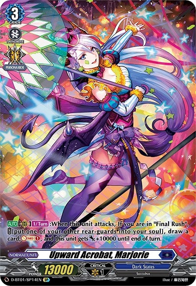 Image for Upward Acrobat, Marjorie (SP) (D-BT01: Genesis of the Five Greats) (D-BT01/SP14EN) - Cardfight Vanguard