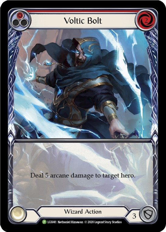 Image for Voltic Bolt (Red) - LGS041 (Flesh and Blood: Promo Cards) (LGS041) - Flesh and Blood TCG