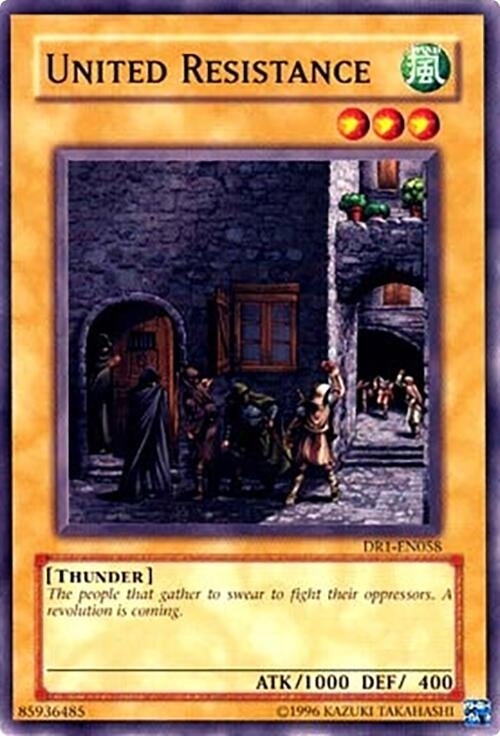 Image for United Resistance (Dark Revelation Volume 1) (DR1-EN058) - YuGiOh