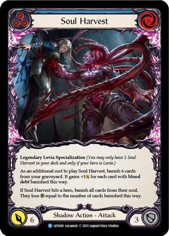 Image for Soul Harvest (Blitz Deck: Monarch - Levia) (LEV008) - Flesh and Blood TCG