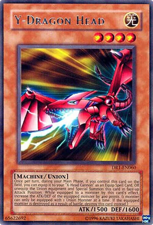 Image for Y-Dragon Head (Dark Revelation Volume 1) (DR1-EN060) - YuGiOh