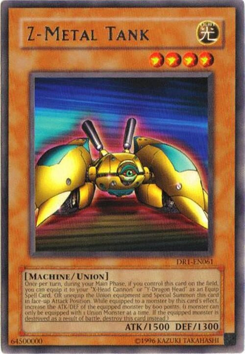 Image for Z-Metal Tank (Dark Revelation Volume 1) (DR1-EN061) - YuGiOh