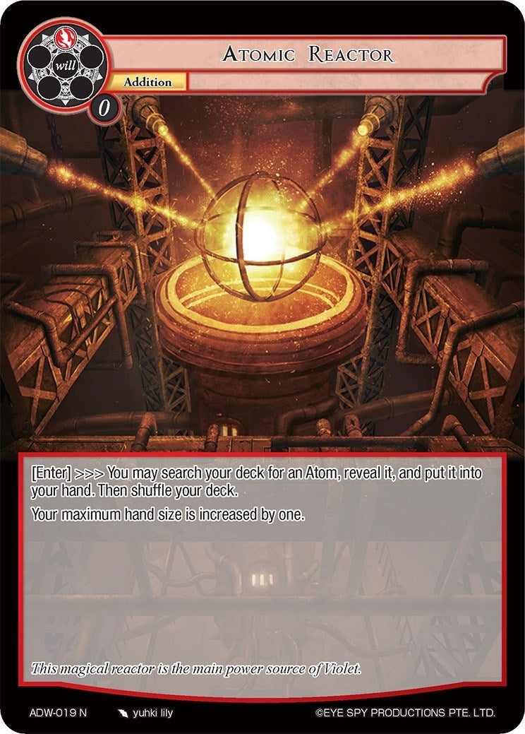 Image for Atomic Reactor (Assault into the Demonic World) (ADW-019) - Force of Will