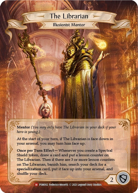 Image for The Librarian (Blitz Deck: Monarch - Prism) (PSM002) - Flesh and Blood TCG