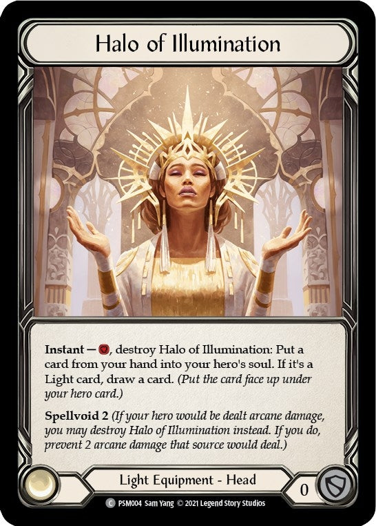 Image for Halo of Illumination (Blitz Deck: Monarch - Prism) (PSM004) - Flesh and Blood TCG