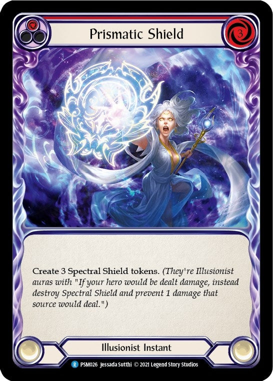 Image for Prismatic Shield (Red) (Blitz Deck: Monarch - Prism) (PSM026) - Flesh and Blood TCG