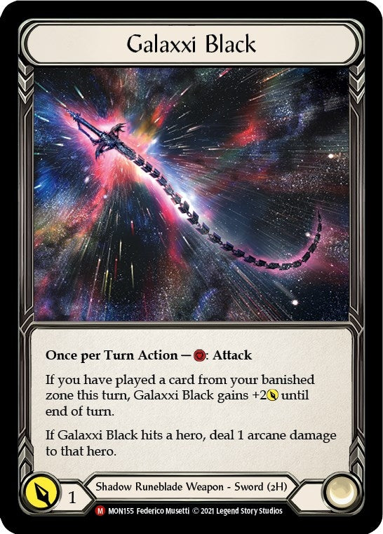 Image for Galaxxi Black (Alternate Art) (Monarch) (MON155) - Flesh and Blood TCG