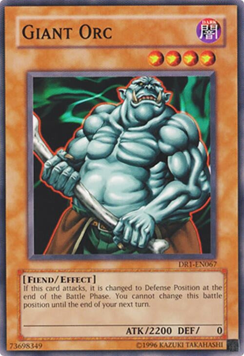 Image for Giant Orc (Dark Revelation Volume 1) (DR1-EN067) - YuGiOh
