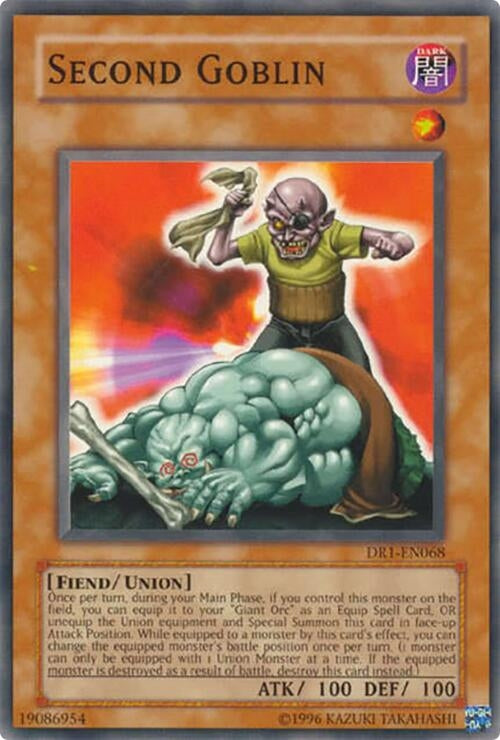 Image for Second Goblin (Dark Revelation Volume 1) (DR1-EN068) - YuGiOh