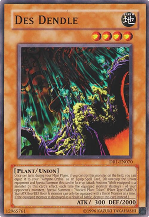 Image for Des Dendle (Dark Revelation Volume 1) (DR1-EN070) - YuGiOh