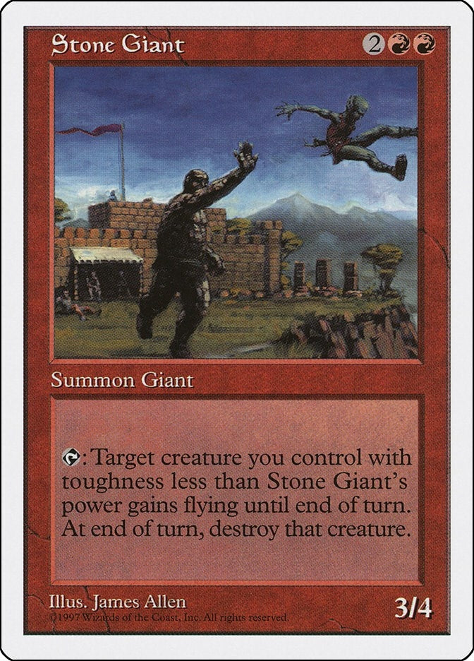 Image for Stone Giant (Fifth Edition) - Magic: The Gathering