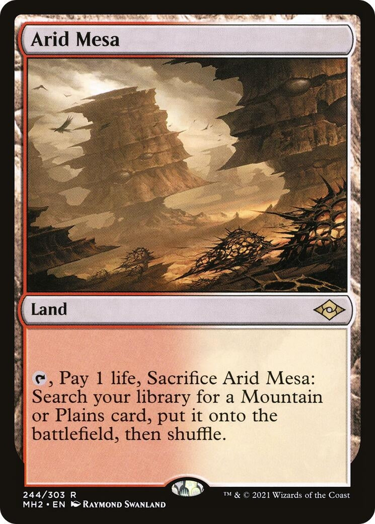 Image for Arid Mesa (Modern Horizons 2) (244) - Magic: The Gathering