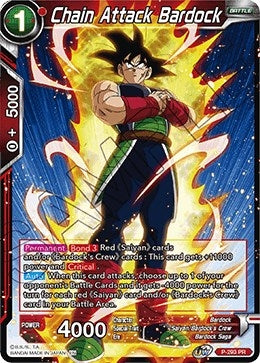 Image for Chain Attack Bardock (Promotion Cards) (P-293) - Dragon Ball Super: Masters