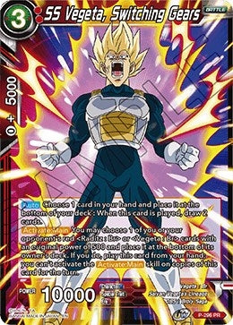 Image for SS Vegeta, Switching Gears (Promotion Cards) (P-296) - Dragon Ball Super: Masters