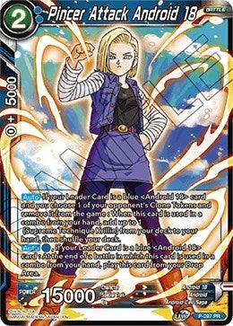 Image for Pincer Attack Android 18 (Promotion Cards) (P-297) - Dragon Ball Super: Masters