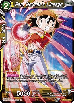 Image for Pan, Heroine's Lineage (Promotion Cards) (P-304) - Dragon Ball Super: Masters
