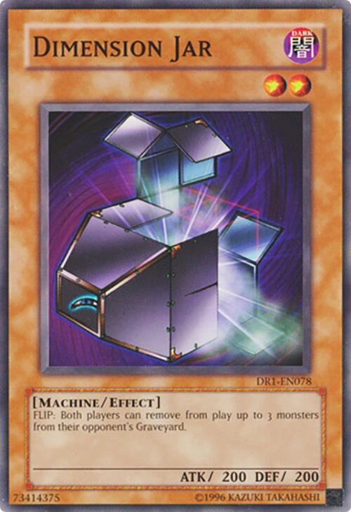 Image for Dimension Jar (Dark Revelation Volume 1) (DR1-EN078) - YuGiOh