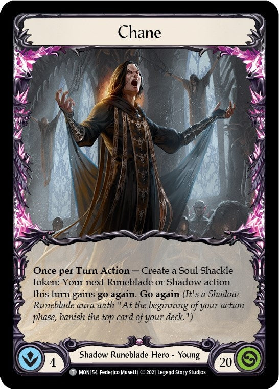 Image for Chane // Galaxxi Black (Monarch) (MON154 // MON155) - Flesh and Blood TCG
