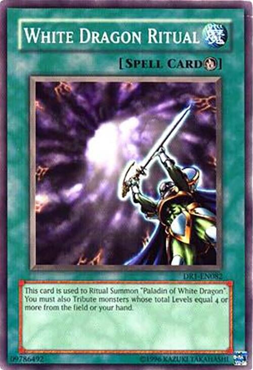 Image for White Dragon Ritual (Dark Revelation Volume 1) (DR1-EN082) - YuGiOh
