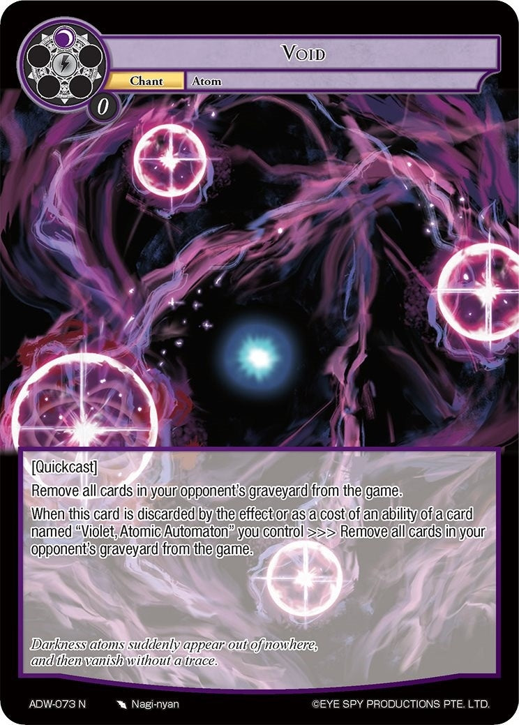 Image for Void (Assault into the Demonic World) (ADW-073) - Force of Will