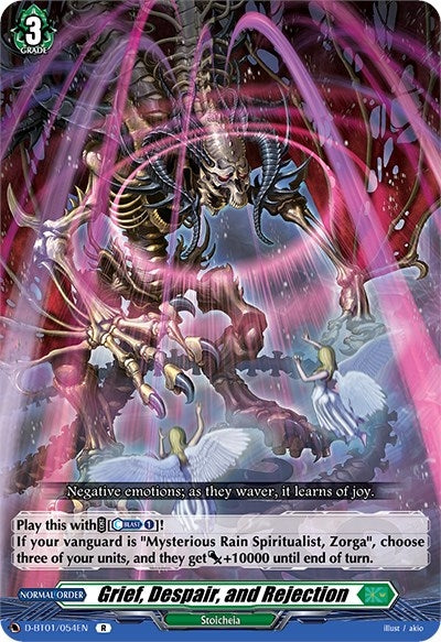 Image for Grief, Despair, and Rejection (D-BT01: Genesis of the Five Greats) (D-BT01/054EN) - Cardfight Vanguard